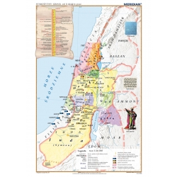 Starożytny Izrael od X do VI w p.n.e. (Stary Testament) mapa ścienna